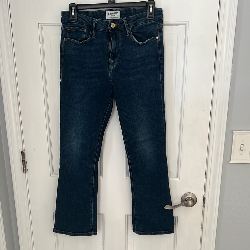 Frame Denim Le Crop Mini Boot